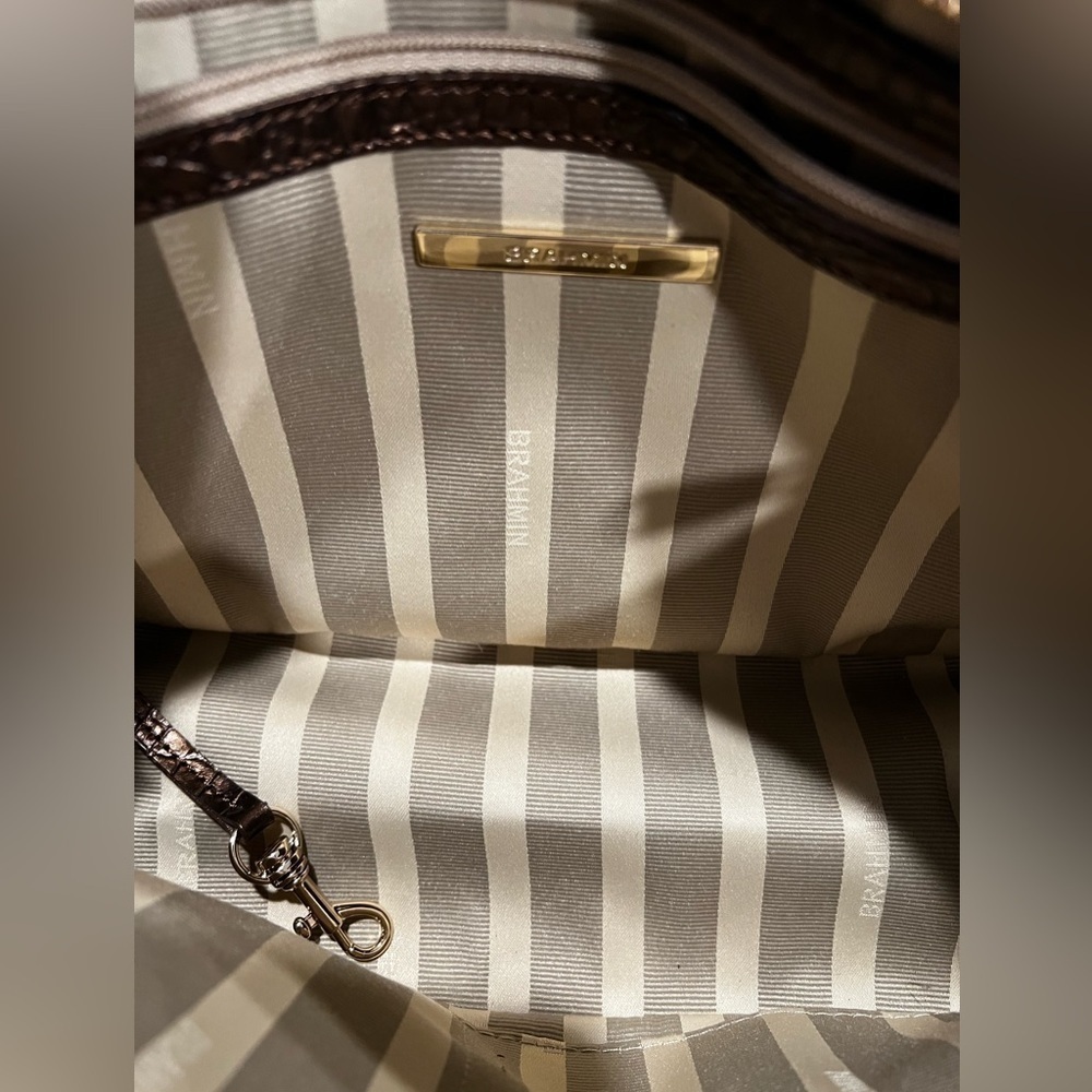 Brahmin MINI ASHER SATCHEL - NEW - SOLD OUT - Copper tones - AUTHENTIC - Picture 7 of 10